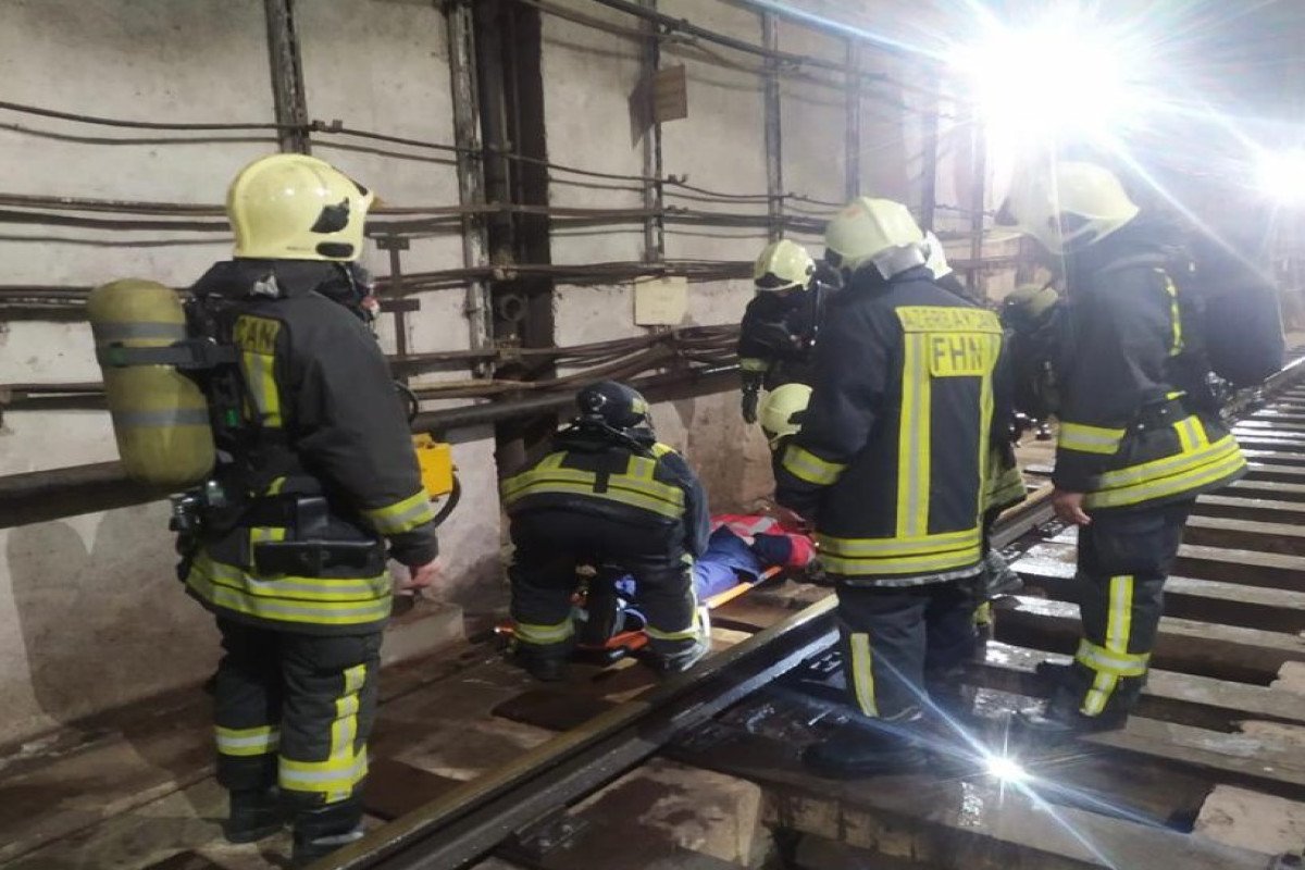 FHN metronun “Qara Qarayev” stansiyasında təlim keçirəcək