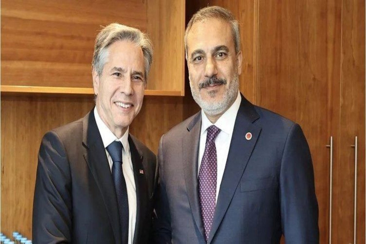 Hakan Fidan ABŞ-də Blinkenlə görüşüb