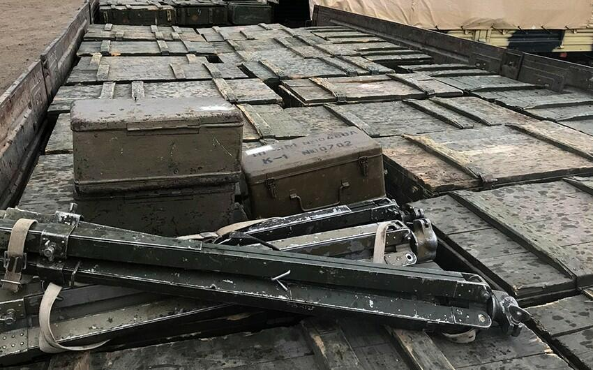 Qarabağda müsadirə edilmiş döyüş texnikası, silah və sursat - SİYAHI