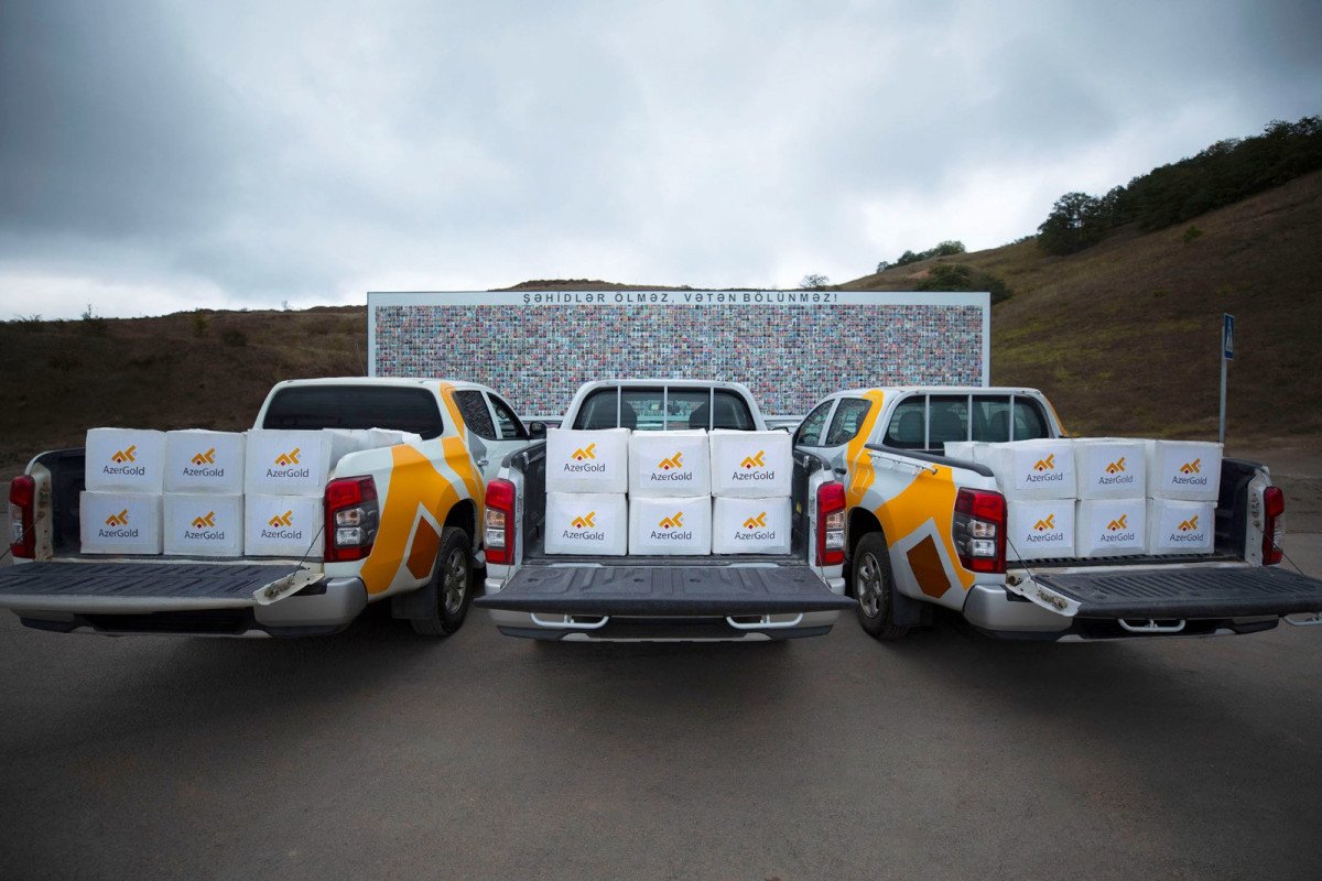 “AzerGold” QSC Daşkəsən rayonunda şəhid ailələrini ziyarət edib - FOTO