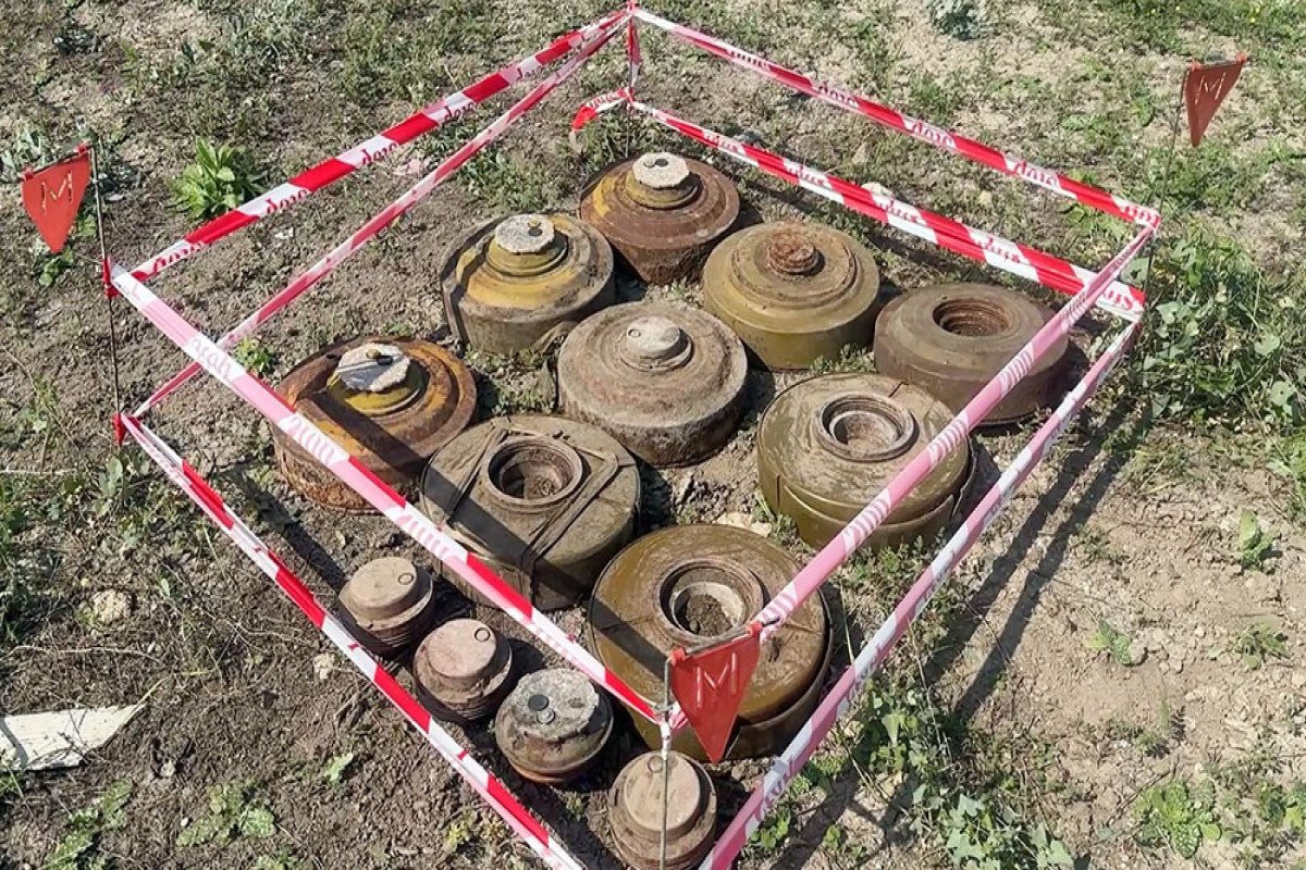 Qarabağda lokal antiterror tədbirlərindən sonra 123 mina zərərsizləşdirilib - VİDEO