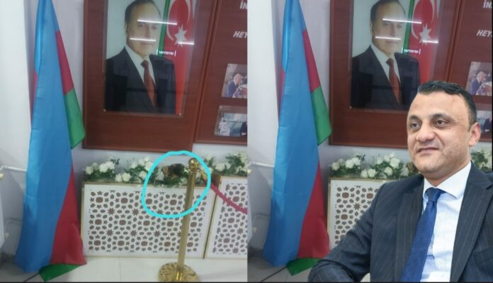 TƏBİB-in gözlərini oymaq gərək! Sabunçu xəstəxanasında Prezident önündə diz çöküb, öpüb göylərə ucaltdığı Bayrağımıza hörmətsizlik – FOTOLAR