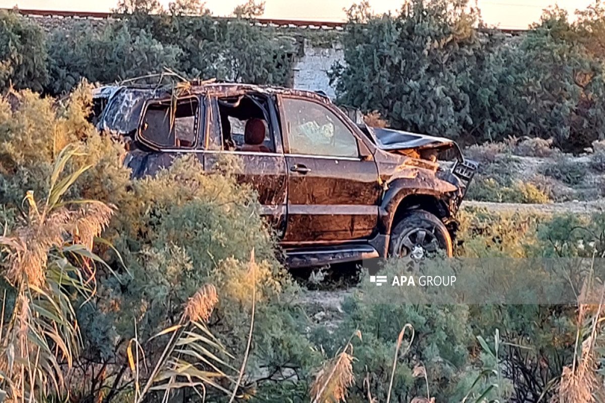 Sabirabadda qəzada 4 nəfər xəsarət alıb - FOTO
