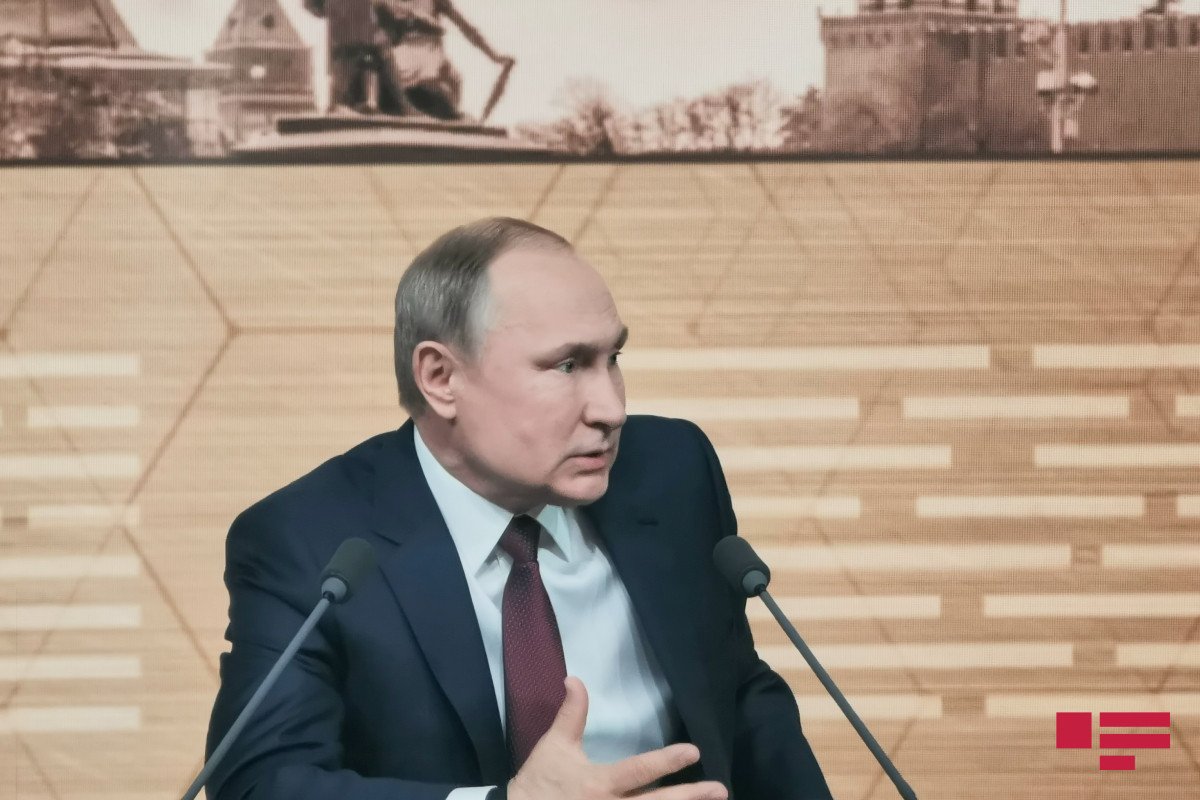 Putin: Ukraynanın əks-hücumu tamamilə uğursuz olub