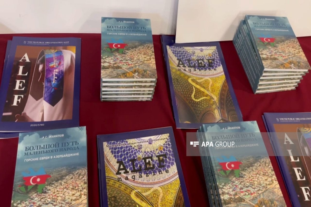 Moskvada dağ yəhudilərindən bəhs edən kitabın təqdimatı olub - FOTO