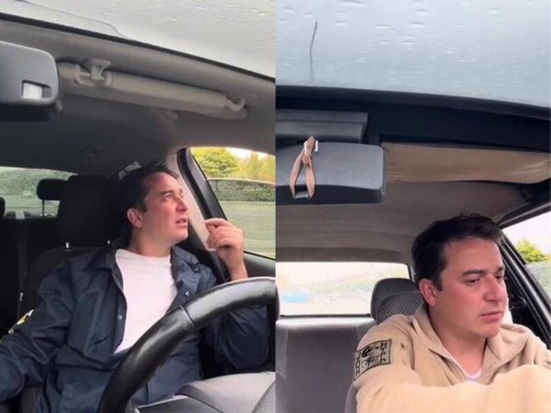 Eyni restorana həm ucuz, həm bahalı maşınla gedib reaksiyaları yoxladı - VİDEO