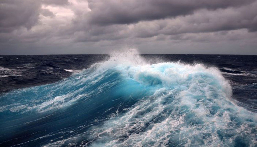 Xəzərdə dalğanın hündürlüyü 3 metrə çatıb