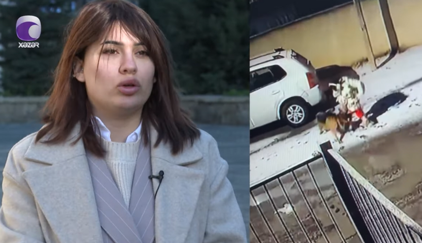 Bakıda ana uşağı ilə gəzərkən itin hücumuna məruz qalıb - VİDEO