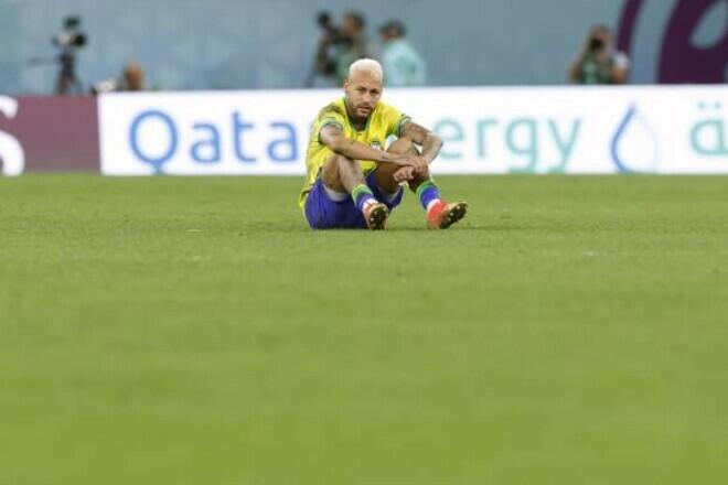 Neymar zədədən sonra bu hala düşüb - FOTO