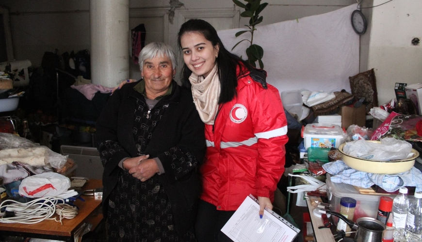 Qızıl Aypara Cəmiyyəti Qarabağdakı ermənilərə baş çəkdi