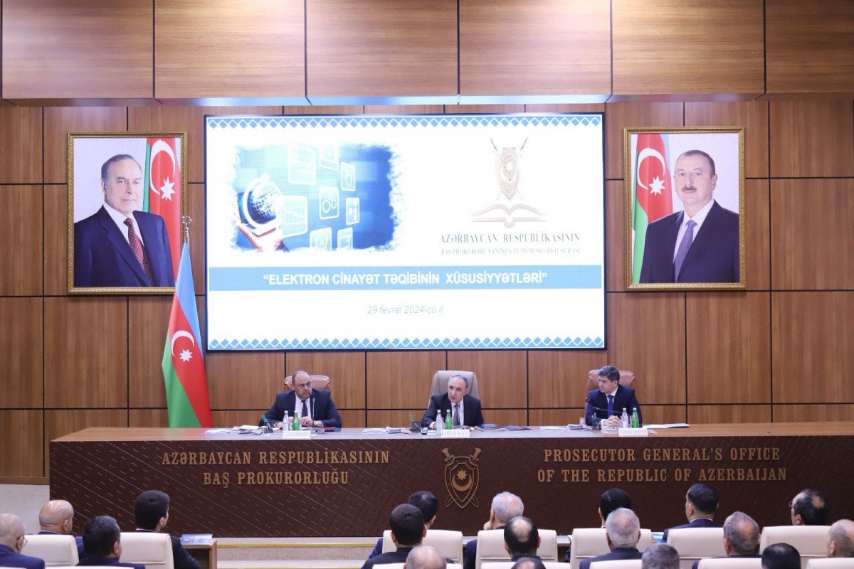Baş prokuror yanında Elmi-Məsləhət Şurasının iclası keçirilib