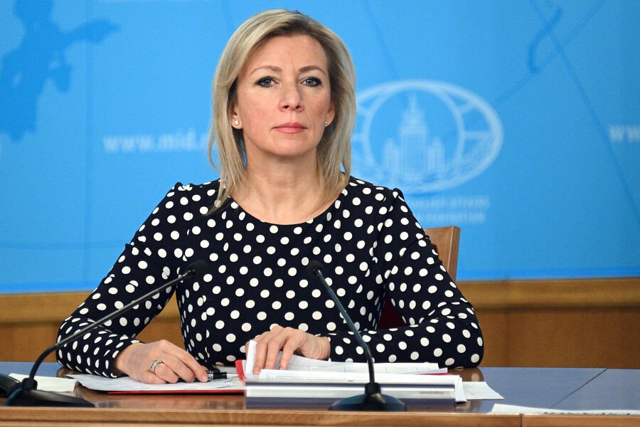 Zaxarova: ABŞ terrordan sonra Zelenskini İŞİD-in adı ilə ört-basdır edir