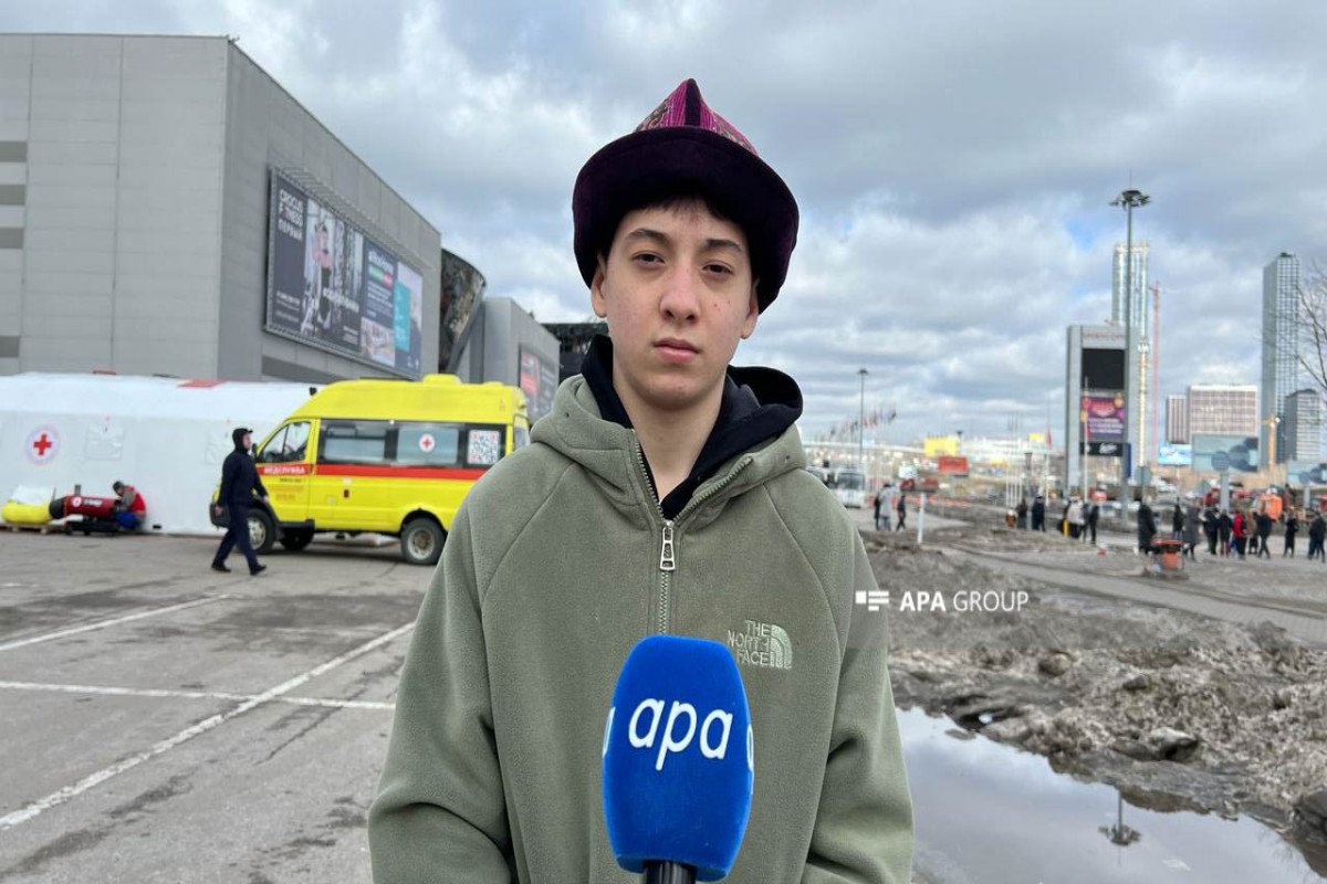 “Crocus” terrorunun şahidi: “Terrorçulardan birini gördüm” -MÜSAHİBƏ