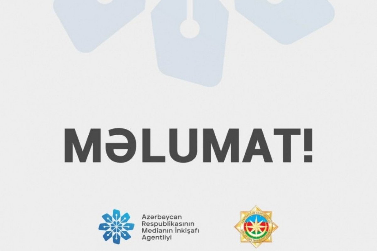 MEDİA və DTX jurnalistlərə və vətəndaşlara çağırış edib: Şəhid və yaralıların olması barədə saxta məlumatlar yayılıb