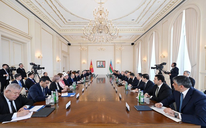 Azərbaycan və Qırğızıstan Dövlətlərarası Şurasının ikinci iclası başlayıb