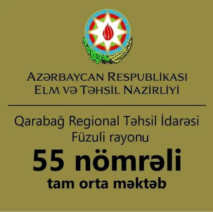 FÜZULİ RAYON 55 NÖMRƏLİ MƏKTƏB DİREKTORUNDAN VƏTƏNDAŞ ŞİKAYƏTİ