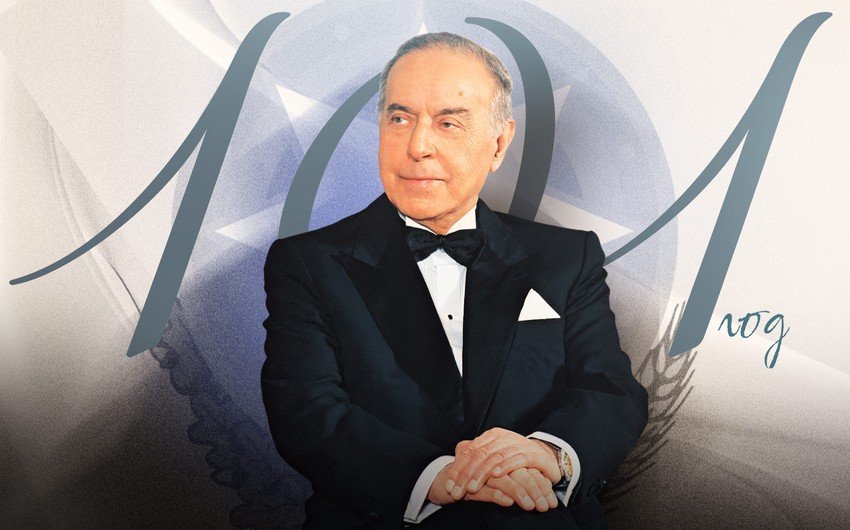 Ümummilli Lider Heydər Əliyevin anadan olmasının 101-ci ildönümüdür