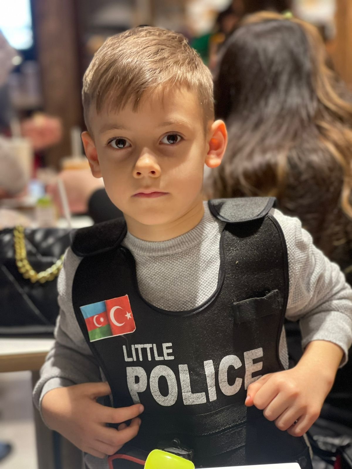 Yeni yaşın mübarək balaca kişi