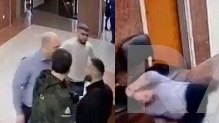 Azərbaycanlı iş adamının oğlu vəzifəli şəxsi döydü