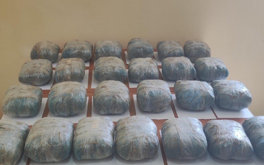 İrandan Azərbaycana 43 kiloqrama yaxın narkotik keçirilməsinin qarşısı alınıb