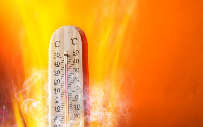 Sabah havanın temperaturu 36 dərəcəyədək yüksələcək