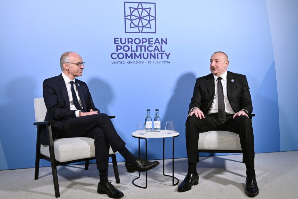 Azərbaycan Prezidenti Oksfordda Lüksemburqun Baş naziri ilə görüşüb