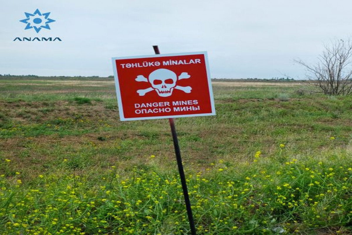 ANAMA mina təhlükəsi ilə bağlı vətəndaşlara müraciət edib