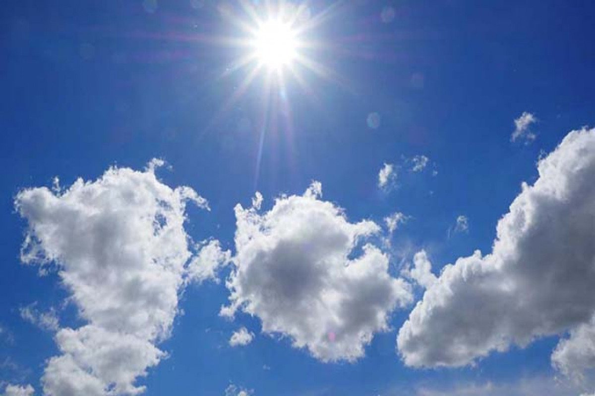 İyulda havanın temperaturu normadan yüksək olub