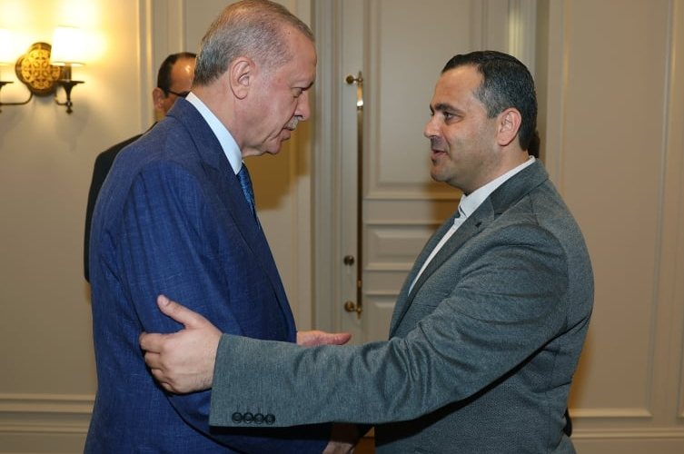 Ərdoğan Haniyənin oğulları ilə görüşdü - Video