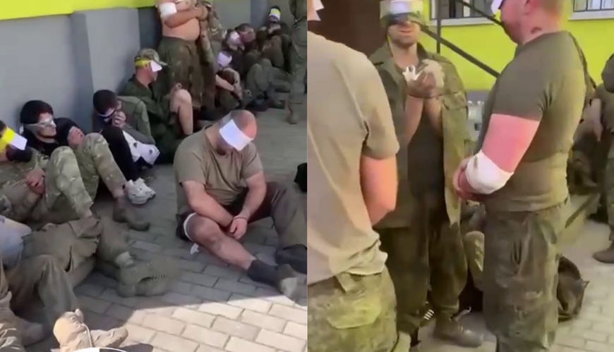 Ukrayna ordusu Kurskda Kadırovçuları belə ƏSİR GÖTÜRDÜVİDEO