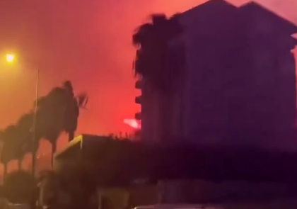 İzmirdə meşə yanğını yaşayış massivlərinə keçdi - VİDEO