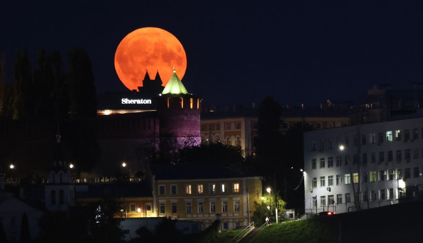 “Mavi Ay”ın görüntüləri - VİDEO, FOTO