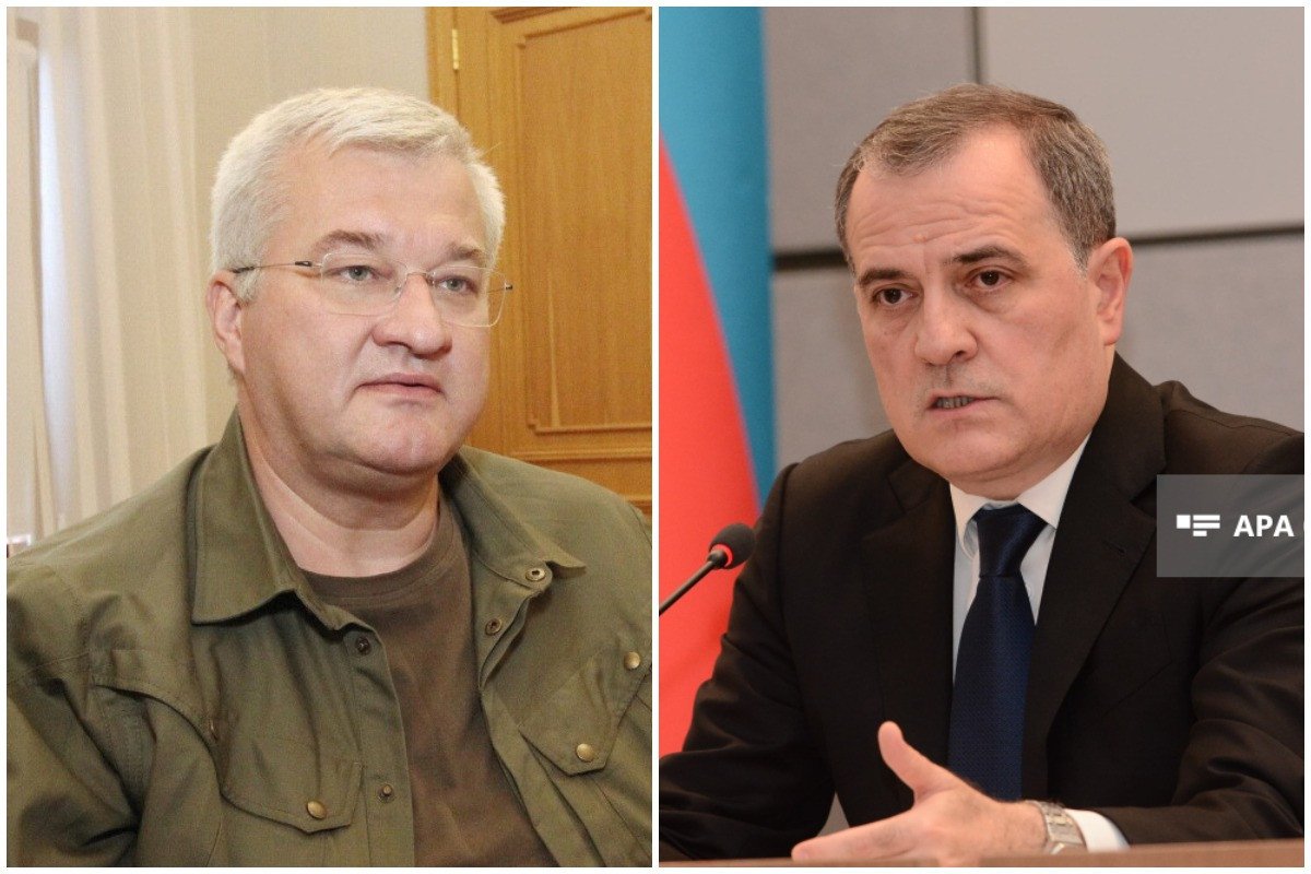 Ceyhun Bayramov Ukraynanın yeni XİN rəhbəri ilə telefon danışığı aparıb