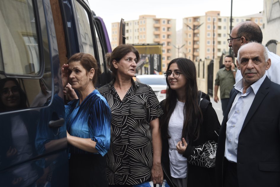Laçın şəhərinə növbəti köç karvanı yola salınıb