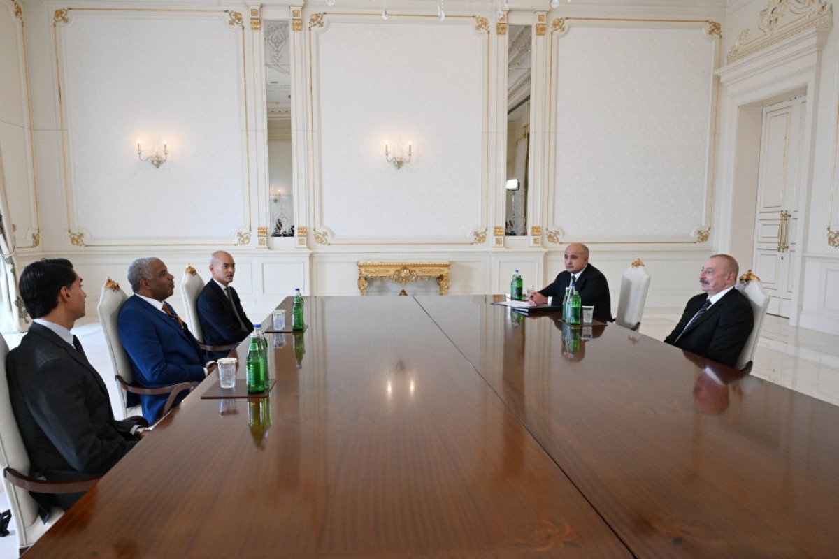 Prezident İlham Əliyev “Vista Equity Partners” şirkətinin təsisçisi və icraçı direktorunu qəbul edib