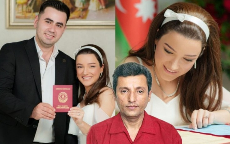 "Ələkbər əmi"nin qızının nikahından FOTOLAR