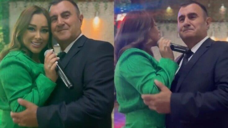 Xatirə İslamın atası ilə rəqsi gündəm oldu - VİDEO