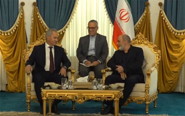 Şoyqu gözlənilmədən İrana getdi - Video