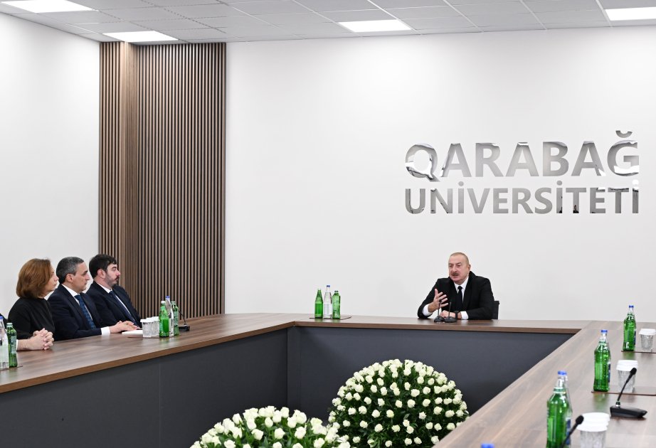 Prezident: Biz göstərdik ki, güclü iradə, peşəkarlıq, vətənpərvərlik olarsa, heç bir qüvvə o xalqın qabağında dura bilməz