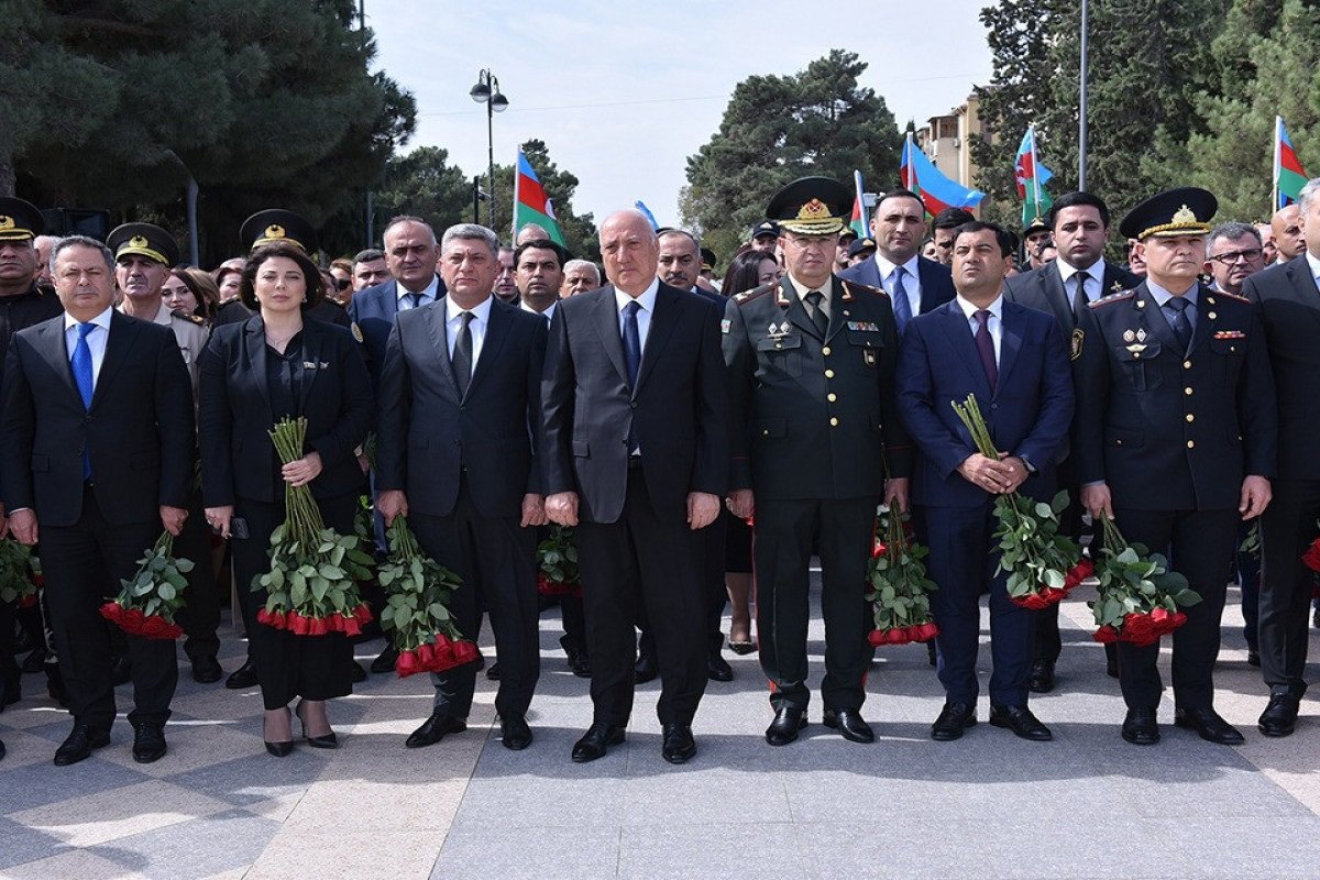 Sumqayıtda şəhidlərin xatirəsi anılıb