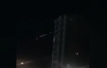 İranın İsrailə atdığı raketlər Naxçıvandan belə göründü (VİDEO)