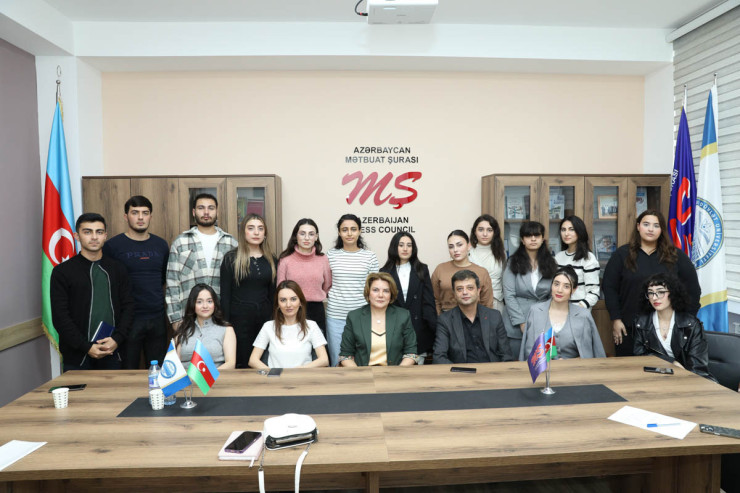 BDU-da Vüsalə Mahirqızı ilə görüş keçirildi – FOTOLAR