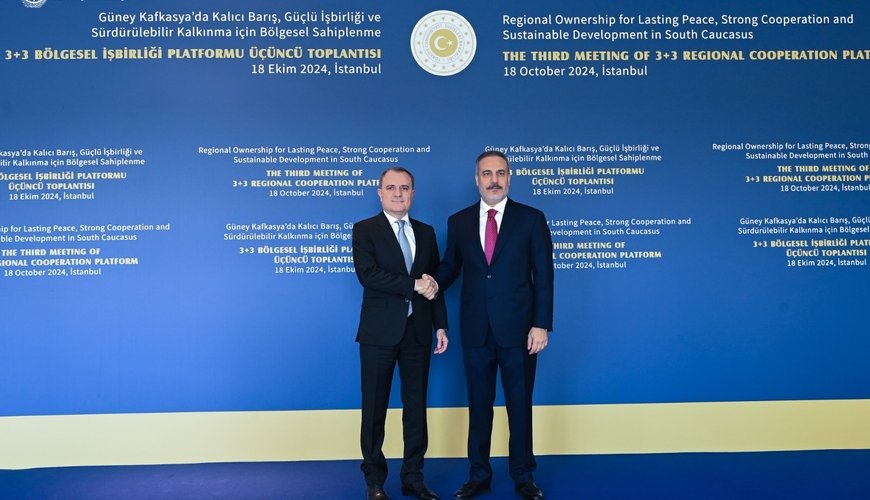 Ceyhun Bayramov Hakan Fidanla görüşdü