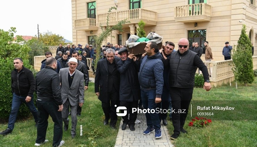 Tağı Əhmədovla vida mərasimi keçirildi