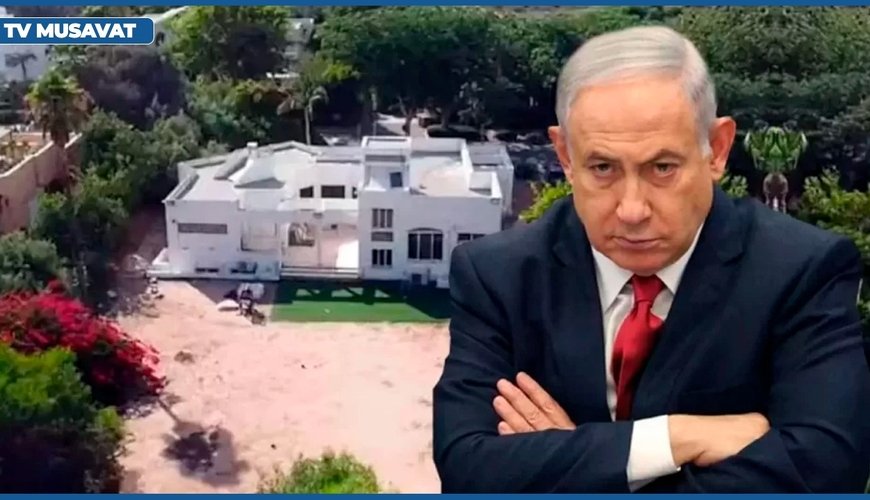 ŞOK: Netanyahunun iqamətgahı VURULDU, dronun biri binaya ÇIRPILDI - CANLI