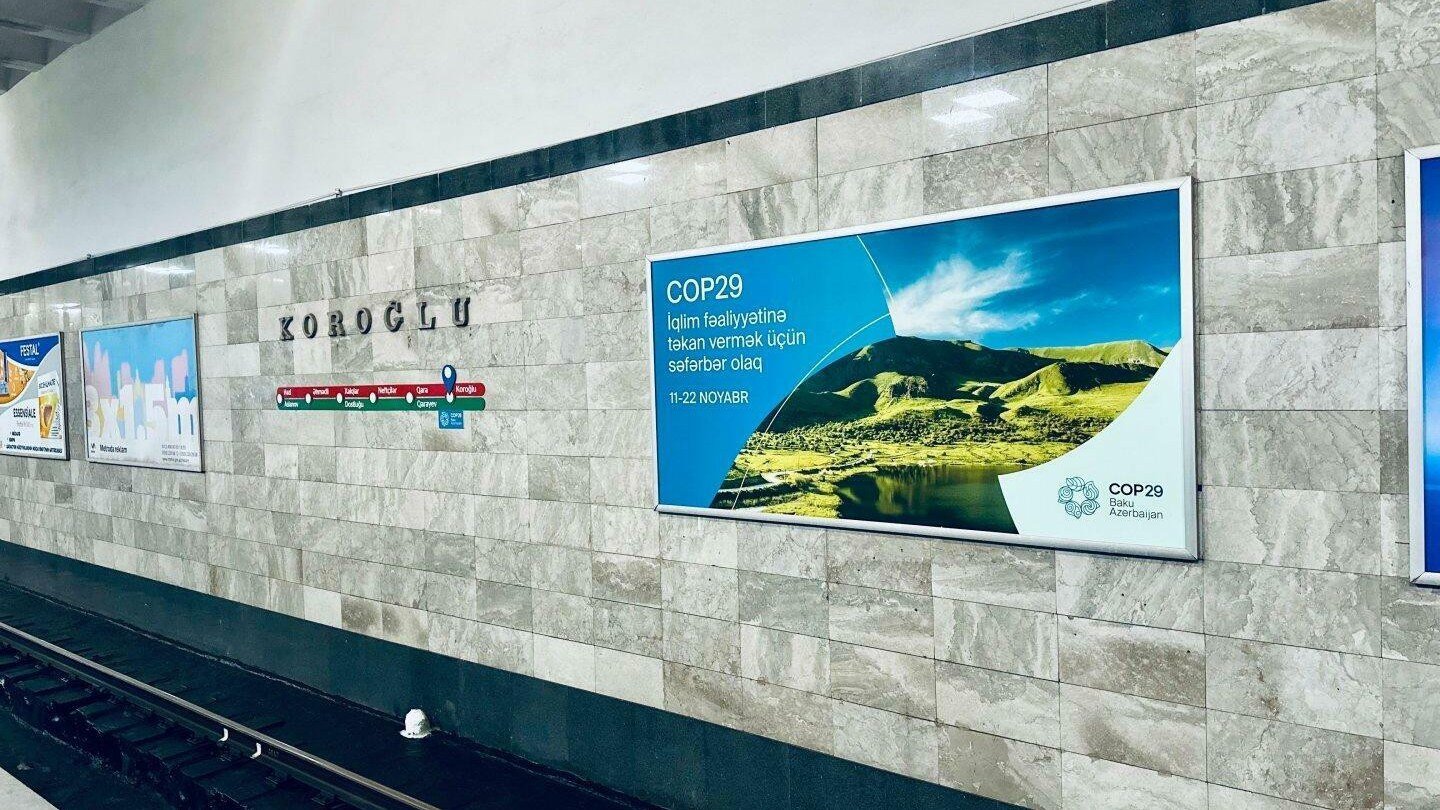 Bakı metropolitenində COP29-la bağlı bu YENİLİKLƏR OLACAQ