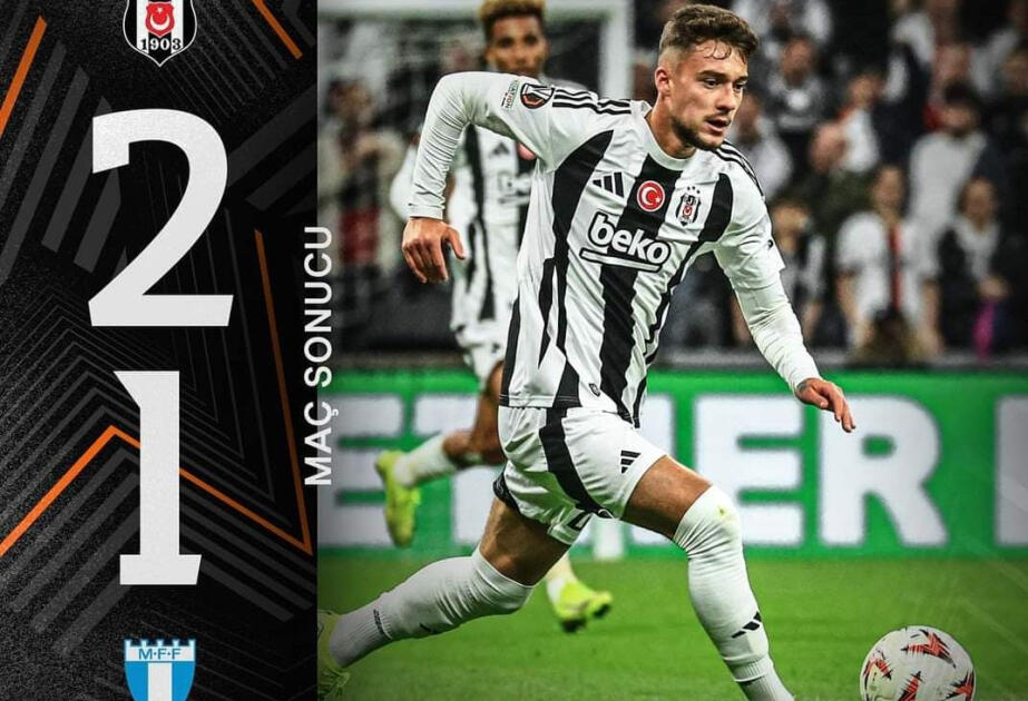 "Beşiktaş" "Malmö" üzərində qələbə qazandı