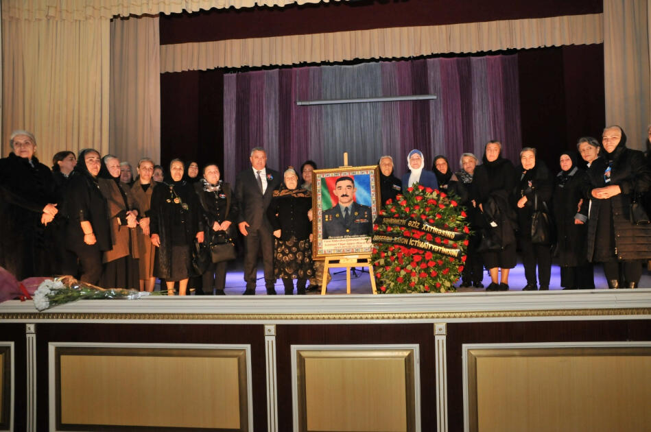 Abşeron rayonunda Vətən müharibəsi şəhidləri yad edilir - FOTO