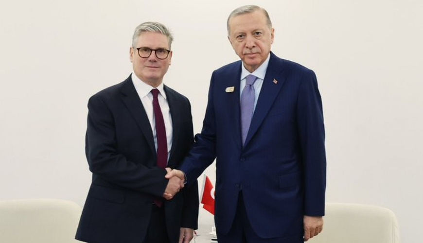 Ərdoğan Bakıda Britaniya Baş naziri ilə GÖRÜŞDÜ