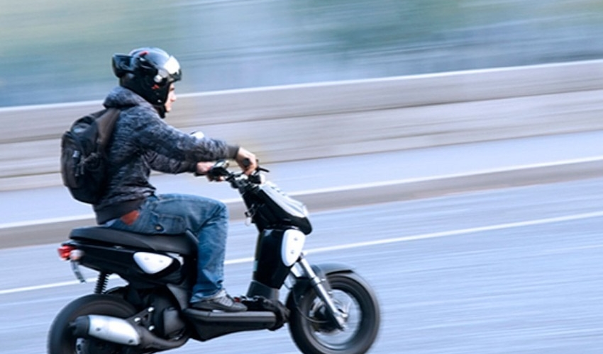Narkotik vasitənin təsiri altında motosiklet idarə edən daha bir sürücü həbs edilib